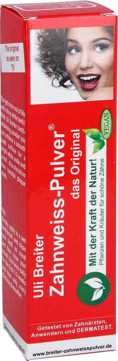Actual product image Basler Uli Breiter Teeth Whitening Powder Applicator Bottle 40 g (1 pcs.)