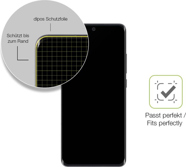 Actual product image Dipos Full Cover Screen Protector Matte (1 Piece, Xiaomi 12X)