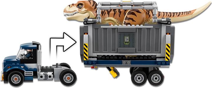 Actual product image LEGO Jurassic World - T. rex Transport (75933, LEGO Jurassic World)