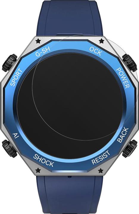 Actual product image Dipos Screen Protector Anti-Glare for Rogbid Tank M1 Smartwatch
