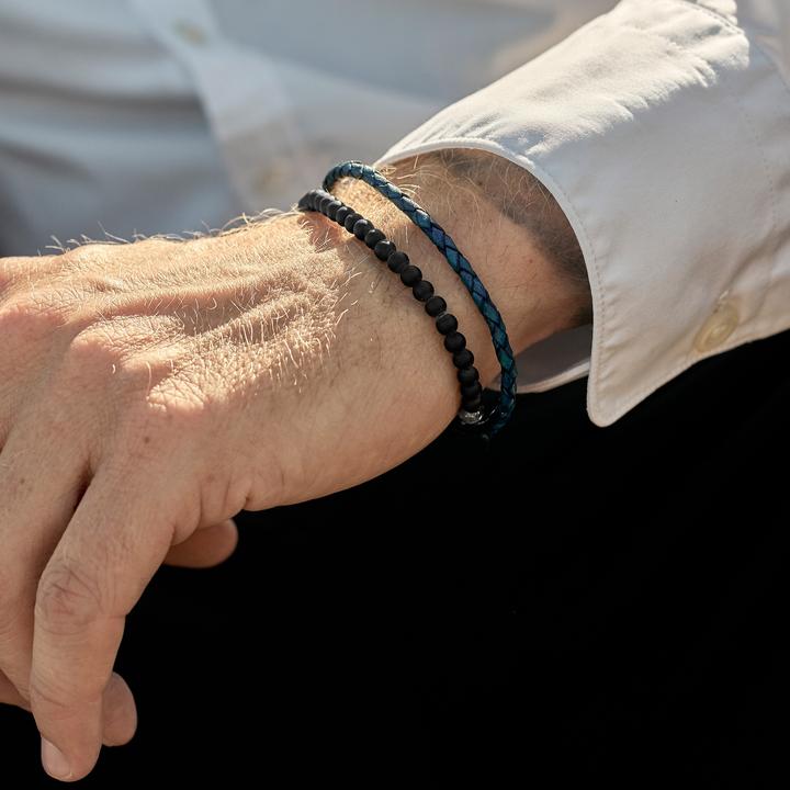 Immagine prodotto Lucleon William (19 cm, Cuoio, Argento, Grigio pietra)