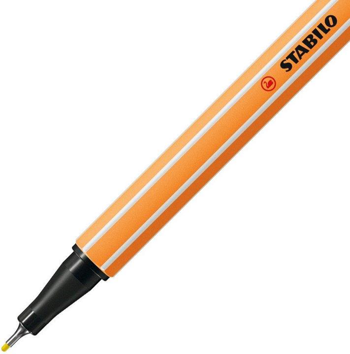 Actual product image STABILO point 88 Fineliner (Lemon, 1 x)