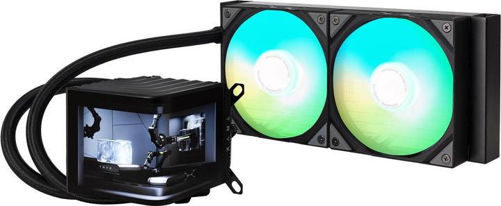 Productafbeelding TRYX PANORAMA compleet waterkoelsysteem, ARGB - 240 mm, zwart