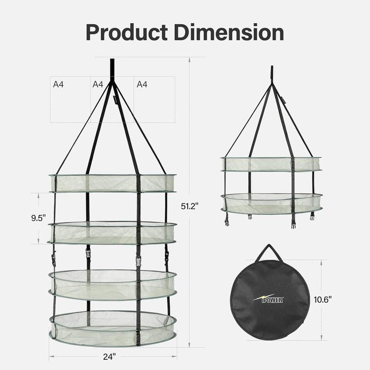 Actual product image IPower Dry net