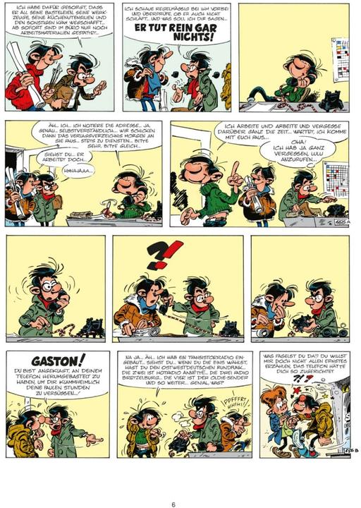 Produktbild Gaston Neuedition 12: Ein Fall für sich (Deutsch, André Franquin, 2019)