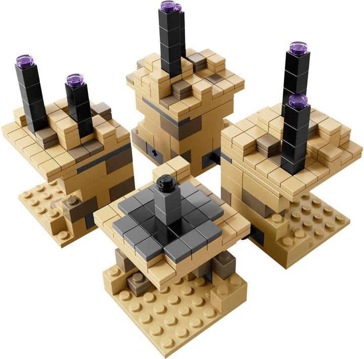 Produktbild LEGO Minecraft Micro World Das Ende (21107, LEGO Minecraft)