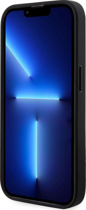 Actual product image Karl Lagerfeld Saffiano Monogram Card Slot Case for iPhone 12|12 Pro Black (Apple iPhone 12)