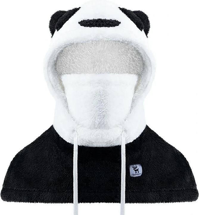 Produktbild Qunature Panda Ski Balaclava for Kids/Adults Size M - Black/White