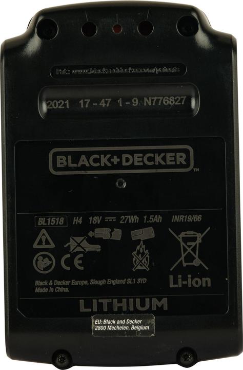 Immagine prodotto Black & Decker BCD003C1 (Batteria ricaricabile)