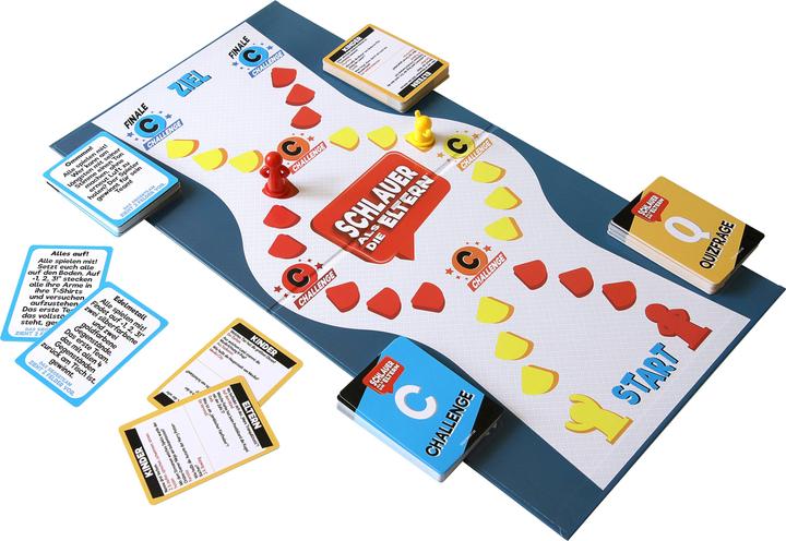 Produktbild Spin Master Games - Schlauer als die Eltern, spassiges Quiz- und Actionspiel, bei dem Kinder gegen Eltern (Deutsch)