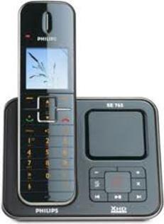 Produktbild Philips SE7651B/38 DECT Telefon, mit Anrufb. Schwarz