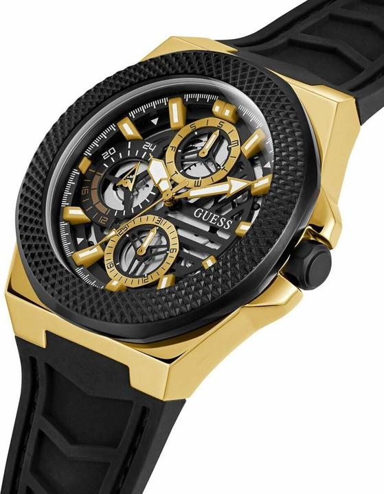 Actual product image Guess GW0577G2 Mens Front Runner 44mm 5ATM Watch (Sports watch, 44 mm)