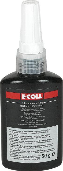 Produktbild E-coll Schraubensicherung (50 ml)