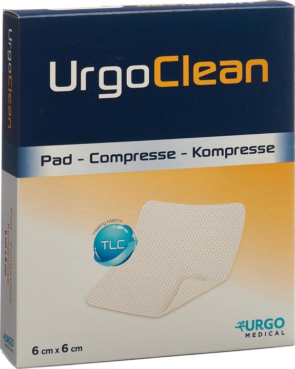 Urgo UrgoClean Kompresse 6x6cm