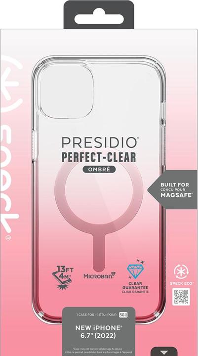 Produktbild speck Presidio Perfect Clear Schutzhulle fur Apple iPhone 14 Plus (Apple iPhone 15 Plus, Apple iPhone 14 Plus)