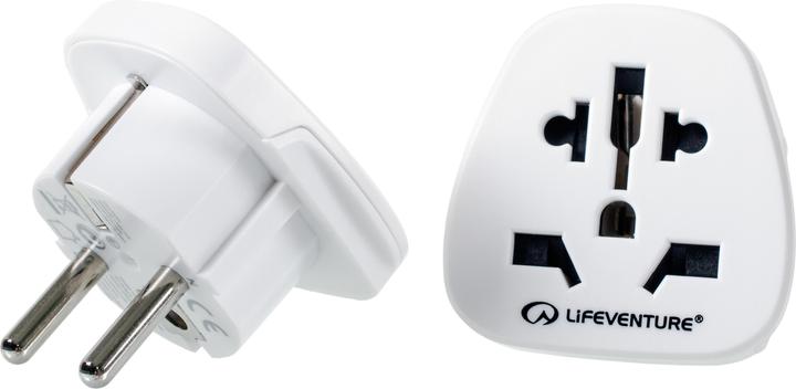 Actual product image Lifeventure World to Europe Travel Adaptor