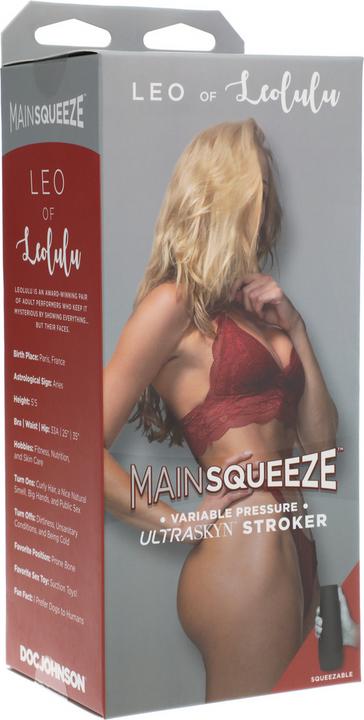 Actual product image Doc Johnson Leo of Leolulu - ULTRASKYN Stroker - Pussy