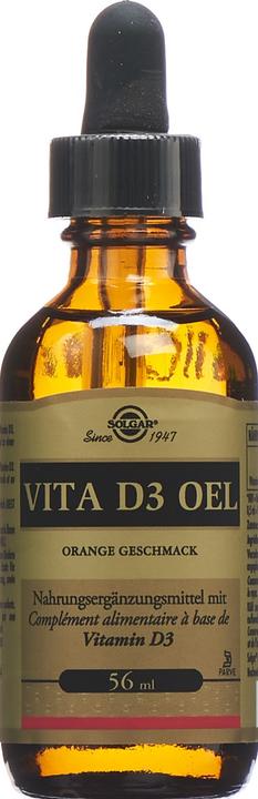 Solgar Vita D3 Oel Tropfen (1 Stück, Öl, 118 g)