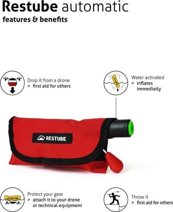 Actual product image Restube Automatic lifebuoy