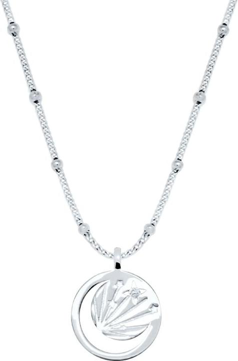 Candy Halskette Mond & Sterne, 925 Sterling Silber (925 Sterling Silber, 42 - 45 cm)