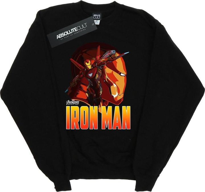 Avengers Infinity War Iron Man Character Sweatshirt Jungen