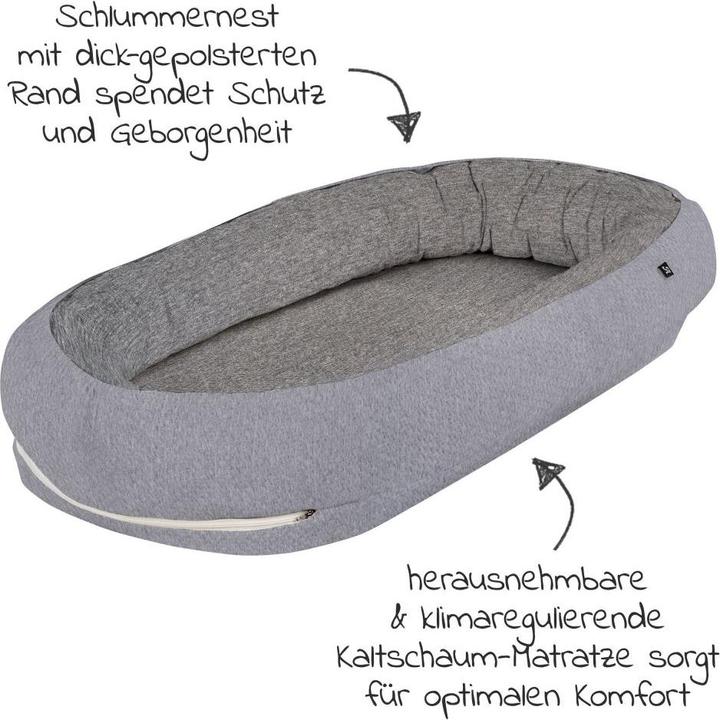 Produktbild Alvi Stubenwagen & Wiegen 2-tlg. Sparset Stubenwagen Birthe + Schlummer-Nestchen