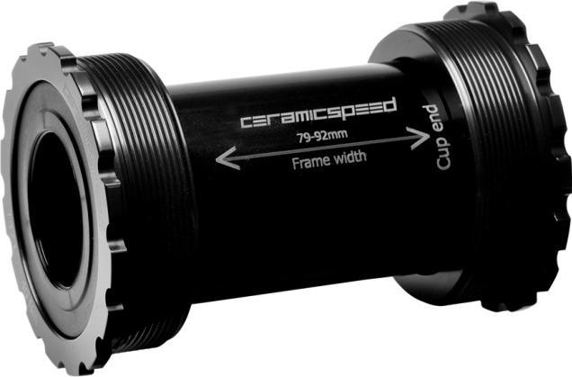 Produktbild Ceramicspeed T47/86 Shimano Black coated**