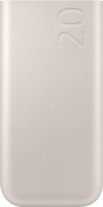 Actual product image Samsung Powerbank EB-P4520XUEGWW 20000 mAh 3x USB-C 45W SFC - beige (20000 mAh, 45 W, 74 Wh)