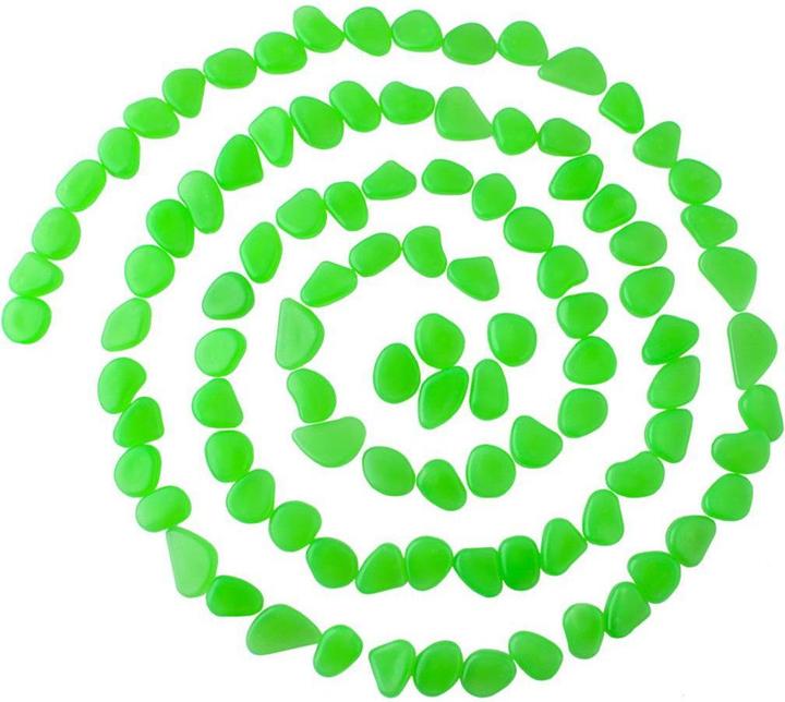 Immagine prodotto PRO-mounts 100x pietre decorative luminose - verde (Decorazione, altre voci)