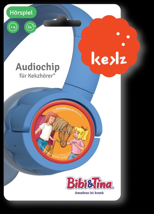 Actual product image Kekz Audiochip Bibi & Tina: Amadeus is sick (German)