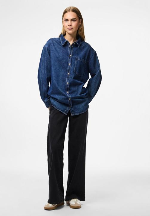 Produktbild Pieces Pcmaisie Ls Denim Shirt Noos Bc (XS)