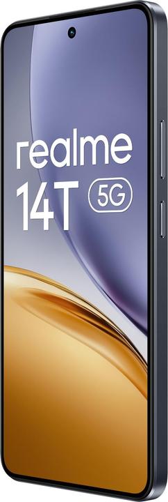 Actual product image realme 14T 5G 8GB 256GB Obsidian Black (256 GB, Obsidian Black, 6.67", Dual SIM, 50 Mpx, 5G)