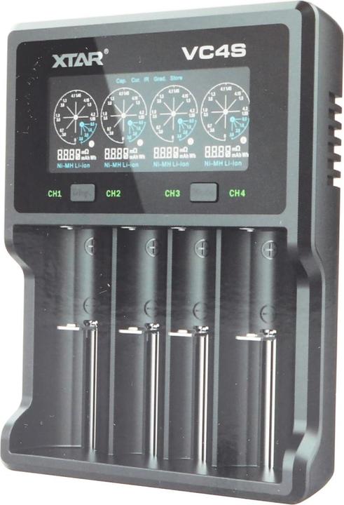 Actual product image Xtar VC4S (1 pcs., Battery + charger)