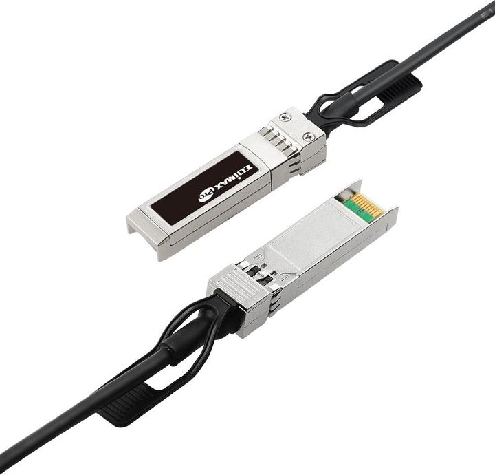 Actual product image edimax EA1 Series InfiniBand 0.5 m SFP+ Cable Black