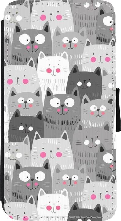 Immagine prodotto PhoneLook Coque Wallet noir Chats gris troupeau (Apple iPhone XS Max)