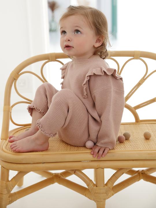 Produktbild Vertbaudet Kinderzimmer Sitzbank aus Rattan BOHO (Kindersitzgruppe)