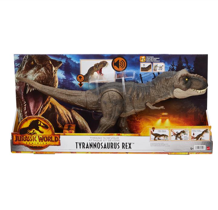 Produktbild Jurassic World Thrash ’N Devour Tyrannosaurus Rex