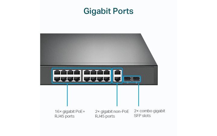 Immagine prodotto TP-Link TL-SG1218MP (18 Porti)