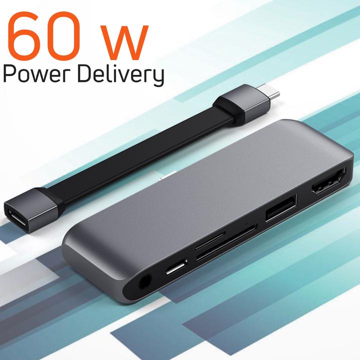 Produktbild Satechi USB-C Mobile Pro Hub (USB-C, 6 Ports)