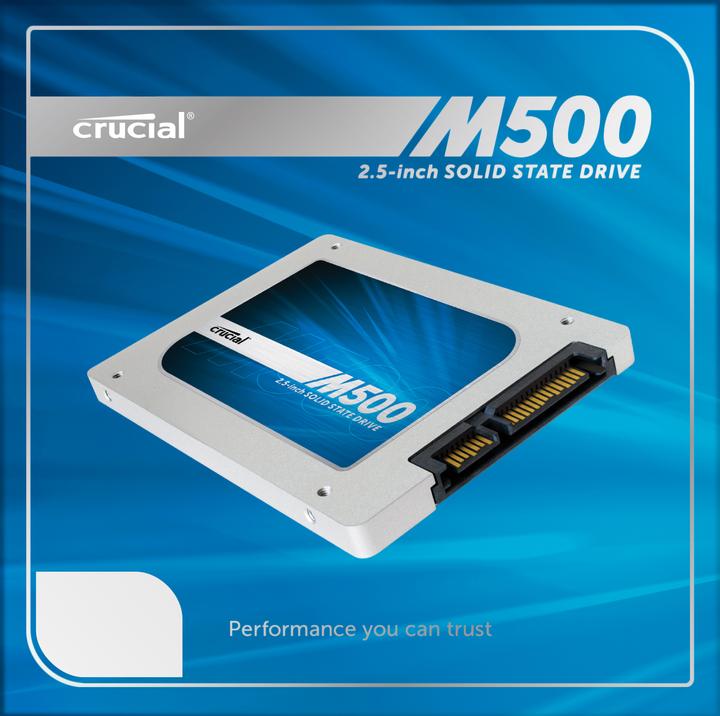 Produktbild Crucial M500 (240 GB, 2.5")