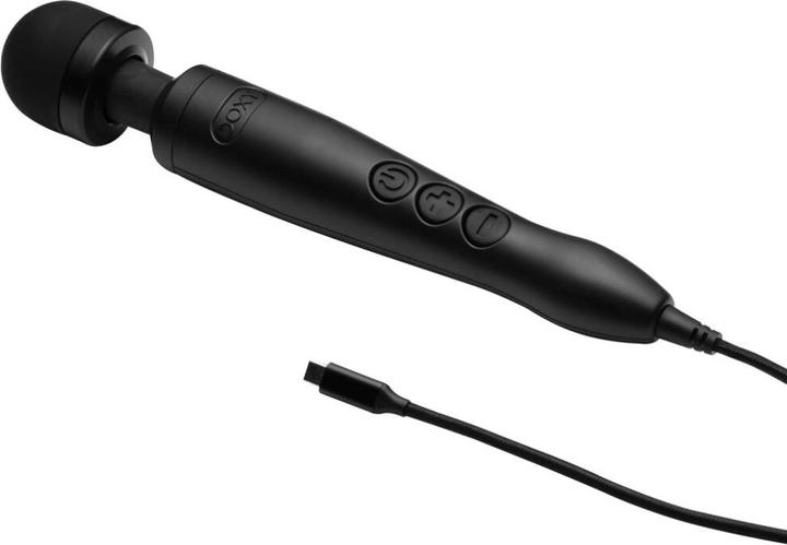 Actual product image Doxy 3 USBC Wand Vibrator Schwarz