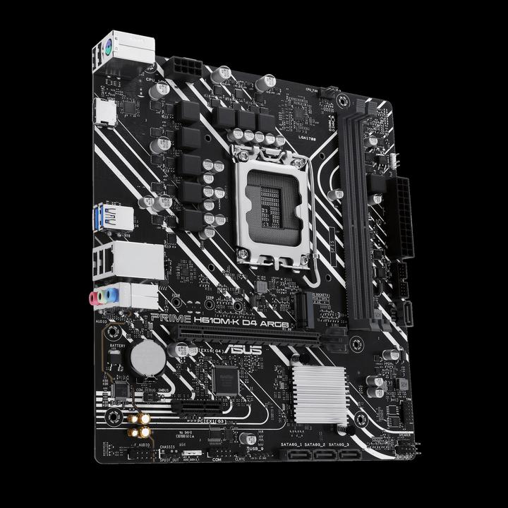 Produktbild ASUS PRIME H610M-K D4 ARGB (LGA 1700, Intel H610, mATX)