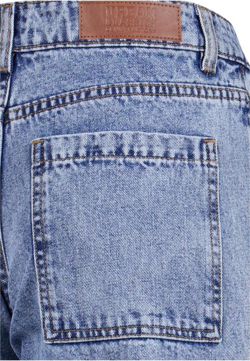 Produktbild Urban Classics Ladies Mid Waist Wide Denim (28)