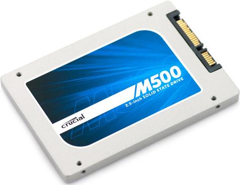 Produktbild Crucial M500 (240 GB, 2.5")