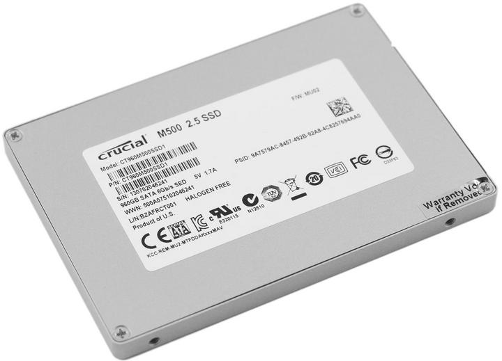 Produktbild Crucial M500 (240 GB, 2.5")