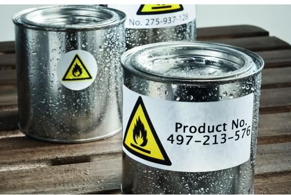 Actual product image Avery Weatherproof film labels