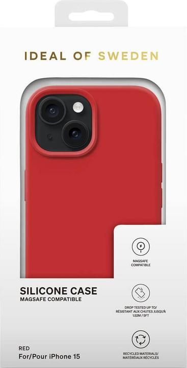 Immagine prodotto iDeal Of Sweden Coperchio in silicone Magsafe Designer Rosso (Apple iPhone 13)