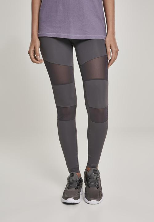 Actual product image Urban Classics Ladies Triangle Tech Mesh Leggings (XS)