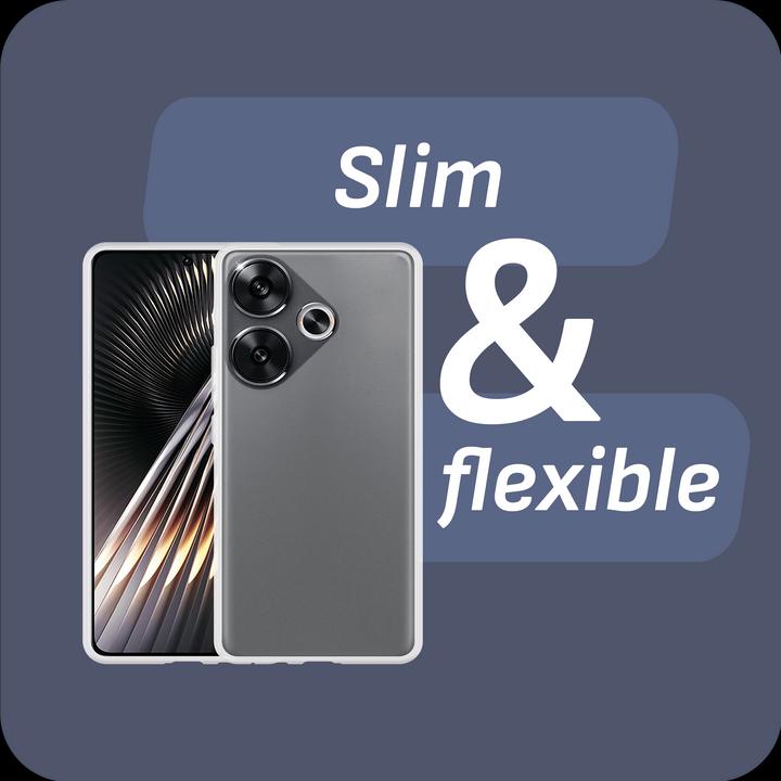 Actual product image Cazy Soft TPU protective cover (Xiaomi Poco F6)