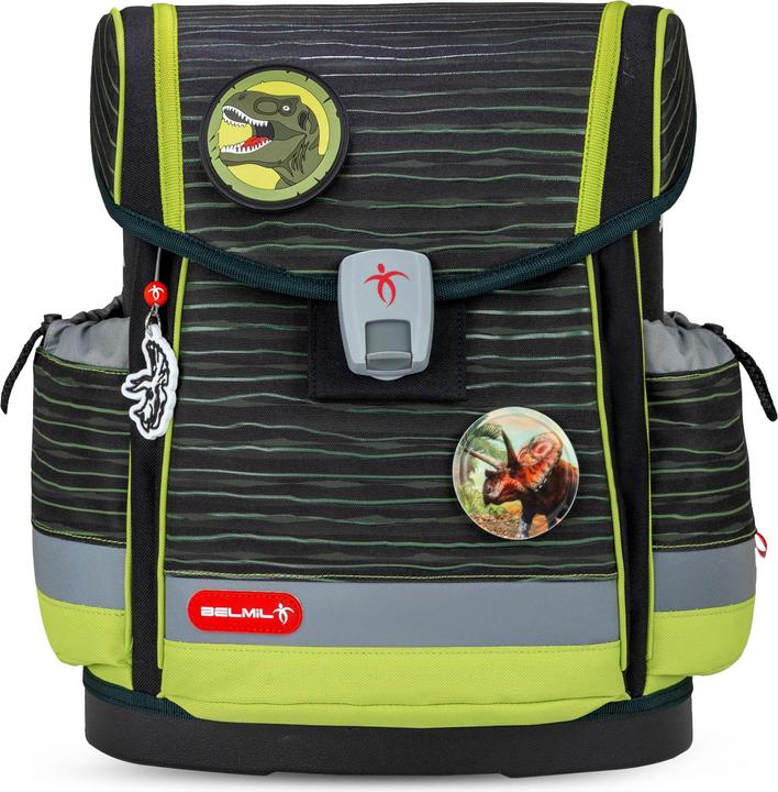 Actual product image Belmil Classy Plus ergonomisches Schulranzenset 5tlg. "Prehistoric Time (19 l)